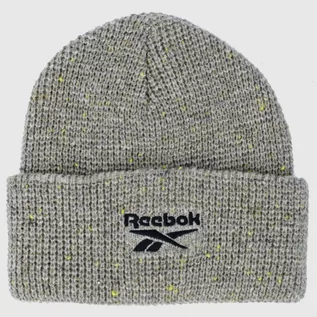 Czapki męskie - Czapka Zimowa Reebok Unisex Sportowa Szara H18864 - grafika 1