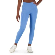 Spodnie sportowe damskie - Legginsy New Balance WP21112HER - niebieskie - miniaturka - grafika 1