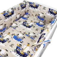 Pościel dla dzieci - POŚCIEL 135x100 OCHRANIACZ 3el DO ŁÓŻECZKA DLA DZIECI Kerstin - miniaturka - grafika 1