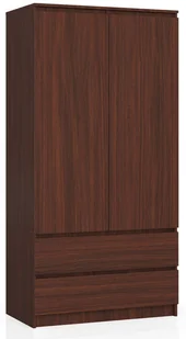 Klasyczna szafa na ubrania wenge S9-G58 - Szafy - miniaturka - grafika 1
