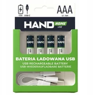 Ładowarki i akumulatory - Bateria ładowana akumulatorek USB-C 750mWh 500mAh 4xAAA AAA/USB-C/750/4B - miniaturka - grafika 1
