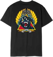 Koszulki męskie - t-shirt SANTA CRUZ NATAS SCREAMING PANTHER TEE Black - miniaturka - grafika 1