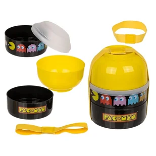 Zaokrąglane pudełko na żywność Pac-Man - produkt licencyjny - Pojemniki kuchenne - miniaturka - grafika 1
