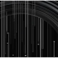 Fototapety - Fototapeta Abstrakcja Czarno Biała Linie 400x280 cm Tapeta Do Sypialni Salonu Kuchni Na Flizelinie - miniaturka - grafika 1