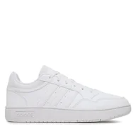 Buty dla chłopców - Sneakersy adidas Hoops GW0433 Biały - miniaturka - grafika 1