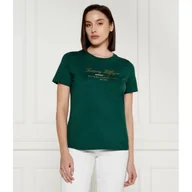 Koszulki i topy damskie - Tommy Hilfiger T-shirt Regular Fit - miniaturka - grafika 1