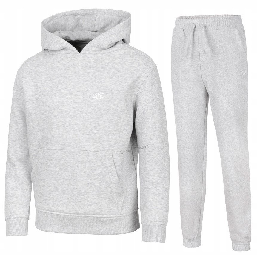 4F CHĹOPIÄCY DRES KOMPLET BLUZA KANGURKA SPODNIE / rozm 164