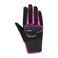 Rękawice motocyklowe - Rękawice MC Bering Breeze Damskie Czarny/FuksjowyXXL - miniaturka - grafika 1