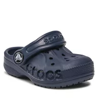 Klapki i japonki damskie - Crocs Klapki Baya Clog K 205483 Navy - miniaturka - grafika 1