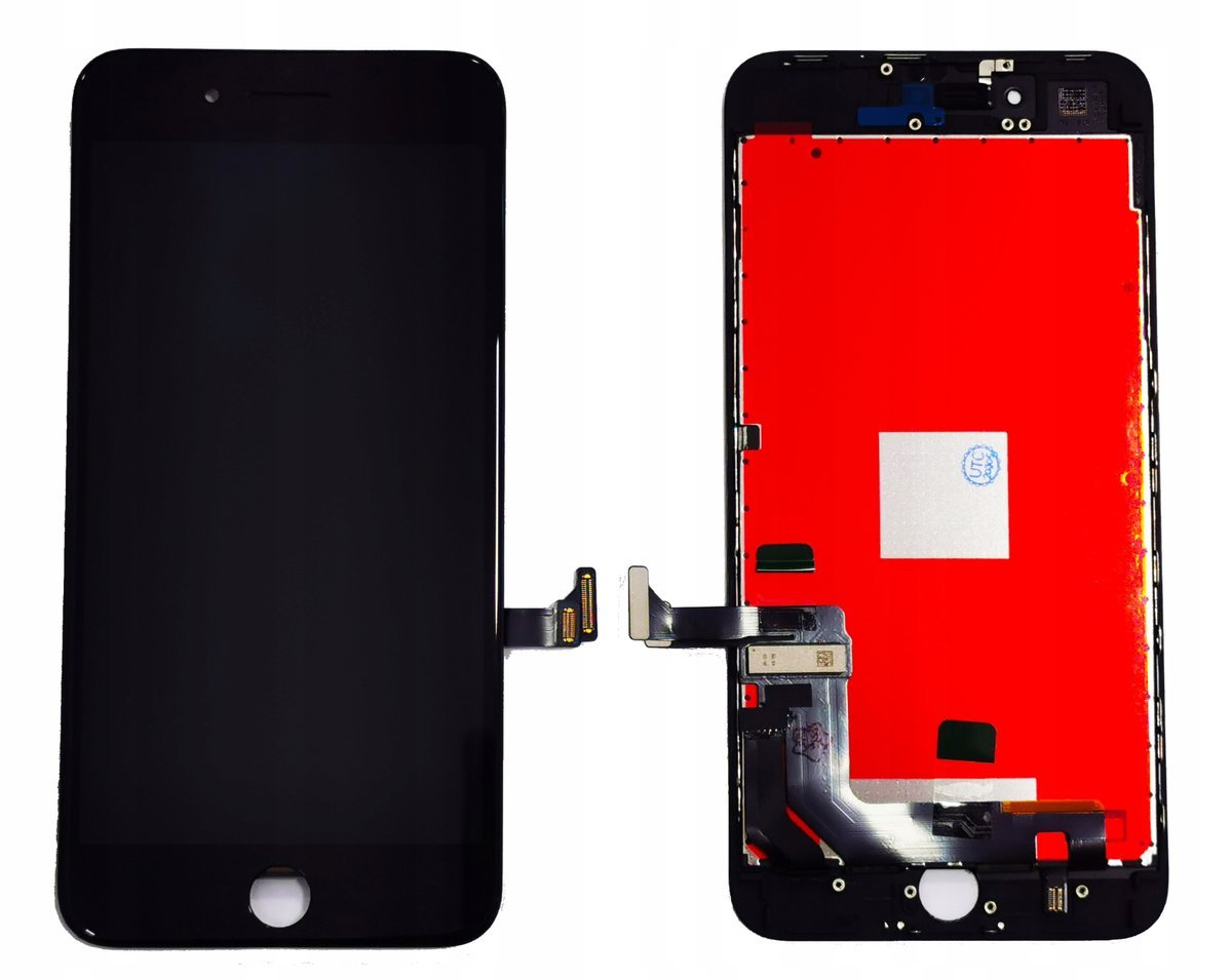 NOWY WYŚWIETLACZ LCD EKRAN SZYBKA DO APPLE IPHONE 8 PLUS + CZARNY