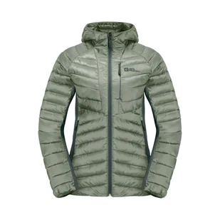 Damska kurtka hybrydowa Jack Wolfskin ROUTEBURN PRO INS JKT W mint leaf - XL - Kurtki damskie - miniaturka - grafika 1
