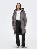 Kurtki damskie - ONLY Kurtka zimowa 15160167 Szary Relaxed Fit - miniaturka - grafika 1