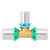 Akcesoria hydrauliczne - EQUATION Zredukowany teownik 20/16/20 mm - miniaturka - grafika 1