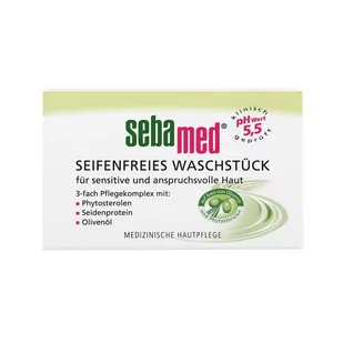 Seba Med oliwkowa kostka myjąca o pH 5.5 150g - Mydła - miniaturka - grafika 1