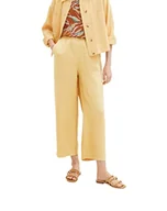 Spodnie damskie - TOM TAILOR Damskie spodnie 1036684, 31648-Fawn beżowe, 38 W / 28 L, 31648 – Fawn Beige, 38W / 28L - miniaturka - grafika 1