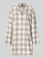 Bielizna nocna - Koszula nocna o kroju comfort fit z mieszanki bawełny model ‘HOLIDAY’ - miniaturka - grafika 1