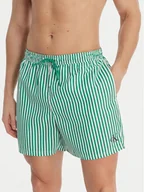 Kąpielówki męskie - Calvin Klein Swimwear Szorty kąpielowe LV00N61045 Zielony - miniaturka - grafika 1