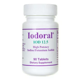 Optimox Optimox Iodoral 12,5 mg - 90 tabletek IOD90NV - Suplementy naturalne - miniaturka - grafika 1