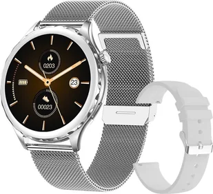 Rubicon RNCF02 Srebrny - Smartwatch - miniaturka - grafika 1