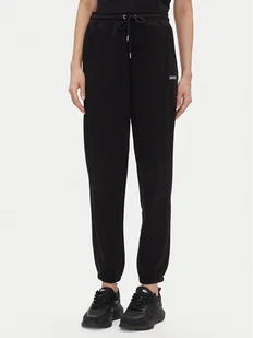 DKNY Sport Spodnie dresowe DP5P3632 Czarny Relaxed Fit - Spodnie sportowe damskie - miniaturka - grafika 1