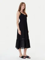 Sukienki - MICHAEL Michael Kors Sukienka koktajlowa MT583467R3 Czarny Regular Fit - miniaturka - grafika 1