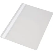 Teczki i skoroszyty - SKOROSZYT A4 PVC (1 sztuka), SZARY - miniaturka - grafika 1