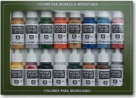 Akcesoria i części modelarskie - Vallejo Vallejo: 70.101 - Model Color - Figure - Folkestone Basics 16 x 18 ml - miniaturka - grafika 1