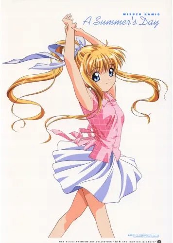 Plakat Anime Manga Air air_008 A3 (custom)