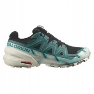 Buty sportowe męskie - Obuwie Salomon Speedcross 6 Gtx Turquoise Turkusowy 46 - miniaturka - grafika 1