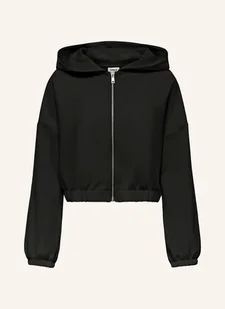 Only Krótka Bluza Rozpinana schwarz - ONLY - Bluzy damskie - miniaturka - grafika 1