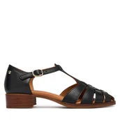 Sandały damskie - Sandały Pikolinos Valencia W7D-1835 Czarny - miniaturka - grafika 1