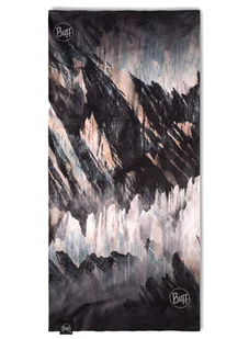 Chusta komin dwustronny Buff Reversible Polar - blaise black - Apaszki i szaliki damskie - miniaturka - grafika 1