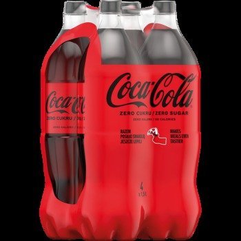 Coca Cola Zero napój gazowany bez cukru 4 x 1,5 l