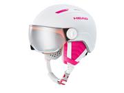 Kaski narciarskie - Kask HEAD Maja Visor White 2023 - miniaturka - grafika 1