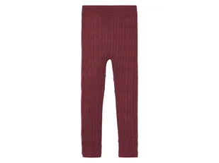 lupilu® Legginsy dziecięce z dzianiny (Czerwony, 110/116) - Spodnie i spodenki dla dziewczynek lupilu® Legginsy dziecięce z dzianiny (Czerwony, 110/116) - Spodnie i spodenki dla dziewczynek - miniaturka - grafika 1