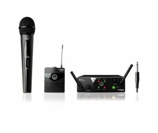 AKG WMS40 mini dual Mix Set US45 A/C zestaw bezprzewodowy podwójny, mikrofon doręczny i zestaw instrumentalny - Akcesoria do nagłośnienia - miniaturka - grafika 1