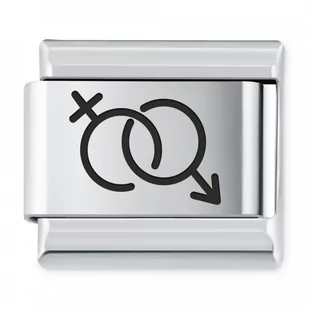 Murrano ITALIAN CHARMS Symbole Miłosne Para IH-123 - Charmsy - miniaturka - grafika 1