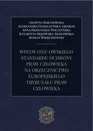 Prawo - Wpływ ONZ-owskiego standardu ochrony praw... - praca zbiorowa - miniaturka - grafika 1