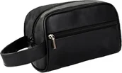 Kosmetyczki, organizery i kuferki - Wielofunkcyjna kosmetyczka podróżna dla mężczyzn kobiet wodoodporna czarna - miniaturka - grafika 1