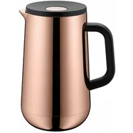 Dzbanki i imbryki - WMF pojemnik izolacyjny Impulse Vintage miedź herbata kawa L, wysokość 23,4 cm szklany wkład automatyczny zamknięcie 24h zimna i ciepła na prezent Karton 690666600 - miniaturka - grafika 1
