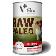 VETEXPERT Vetexpert RAW PALEO puppy beef 400g wołowina puszka 26283-uniw