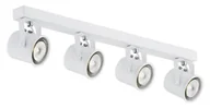 Oprawy, klosze i abażury - Kaspa Spot LAMPA sufitowa ALTER 4 50278401 metalowa oprawa halogenowa LISTWA IP2 - miniaturka - grafika 1