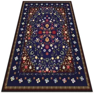 Dywany - Modny winylowy dywan Piękne małe kwiaty 60x90 cm - miniaturka - grafika 1