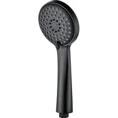 Słuchawki prysznicowe - Słuchawka prysznicowa 3-funkcyjna Boro Deante czarna NERN5RS - miniaturka - grafika 1