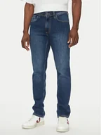 Spodnie męskie - Mustang Jeansy Washington 1013976 Granatowy Regular Fit - miniaturka - grafika 1