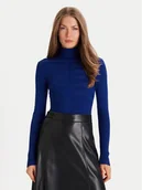 Swetry damskie - Morgan Golf 132-MENTOS.M Niebieski Slim Fit - miniaturka - grafika 1