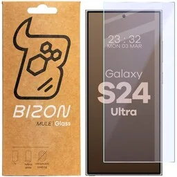Bizon Elastyczne szkło hybrydowe Glass Mule do Galaxy S24 Ultra 5G - Szkła hartowane na telefon - miniaturka - grafika 1