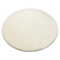 Dywany - Nowoczesny dywan do prania LATIO 71351056 koło krem beżowy koło 160 cm - miniaturka - grafika 1