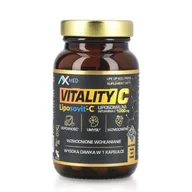 Witaminy i minerały - AX MED Vitality C Liposomalna Witamina C 1000 mg, 60 kapsułek >> 0zł za wysyłkę przy zakupach od 149 zł << - miniaturka - grafika 1