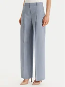 Spodnie damskie - BOSS Spodnie materiałowe Tiana 4 50554965 Granatowy Regular Fit - miniaturka - grafika 1